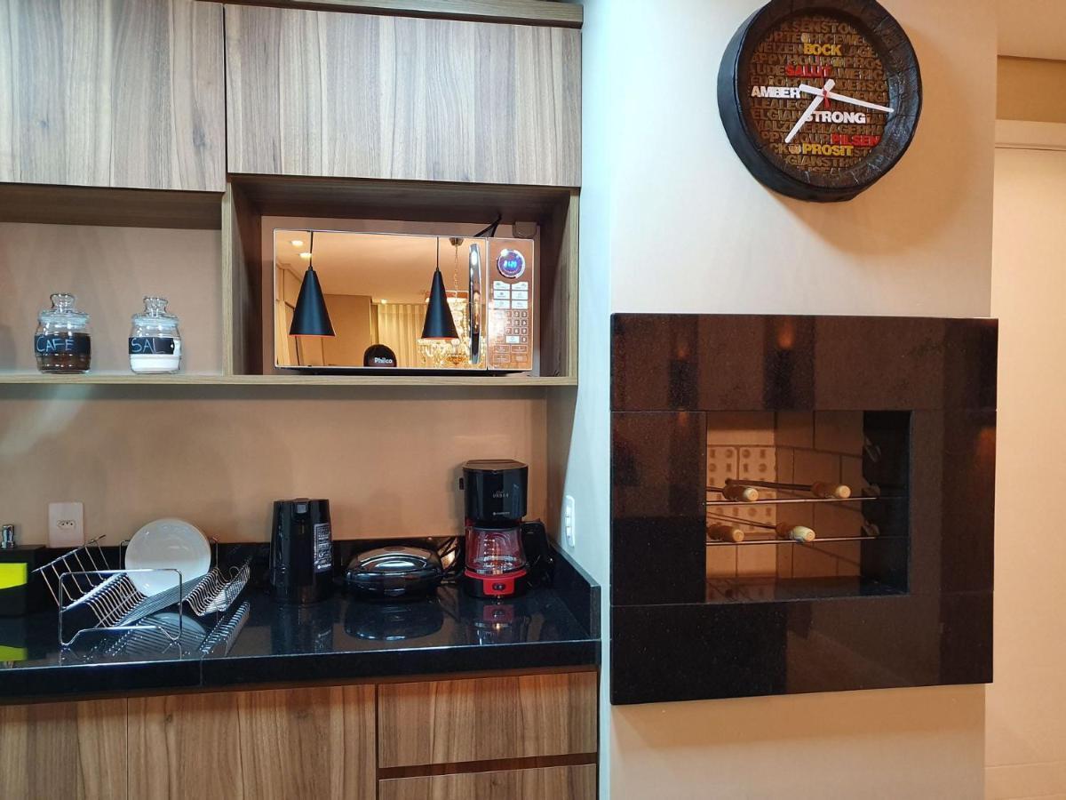 Apto Luxo 800M R. Coberta | 2 Suites | Mobiliado Грамаду Экстерьер фото
