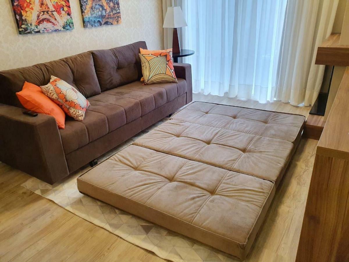 Apto Luxo 800M R. Coberta | 2 Suites | Mobiliado Грамаду Экстерьер фото