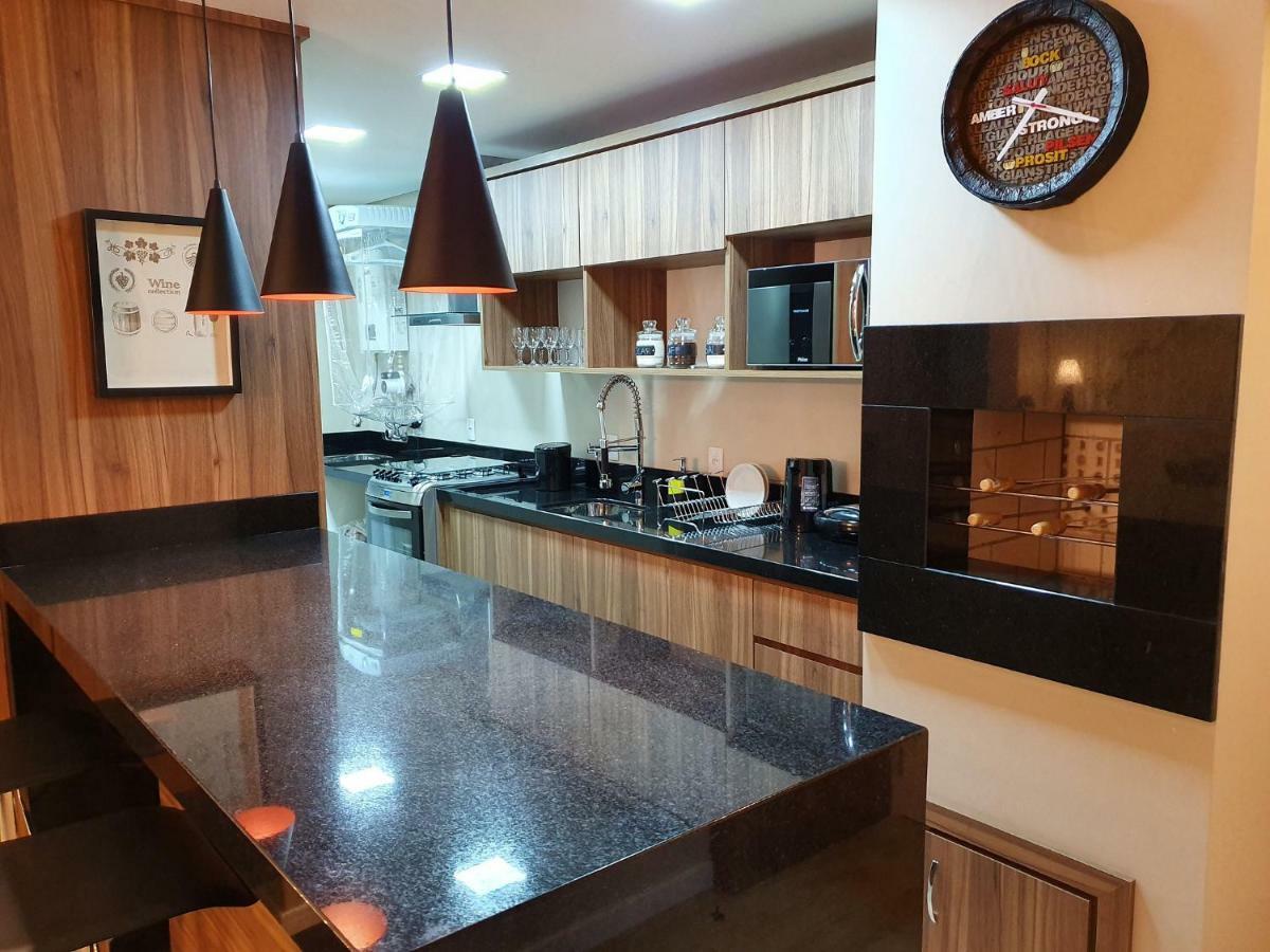 Apto Luxo 800M R. Coberta | 2 Suites | Mobiliado Грамаду Экстерьер фото